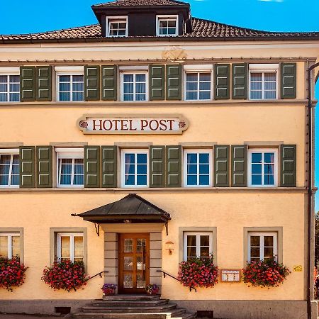 Hotel Post Leutkirch ลอยท์เคียร์ช อิม อัลล์กอย ภายนอก รูปภาพ